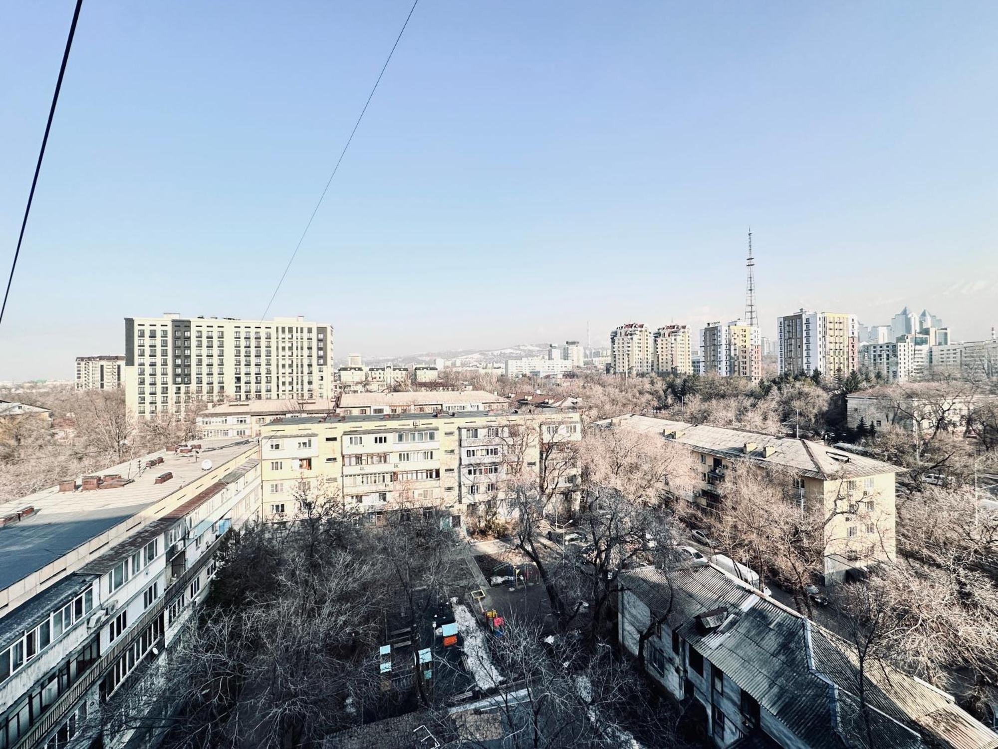 3 Ком Квартира На Абая Сейфуллина Алмати Екстер'єр фото